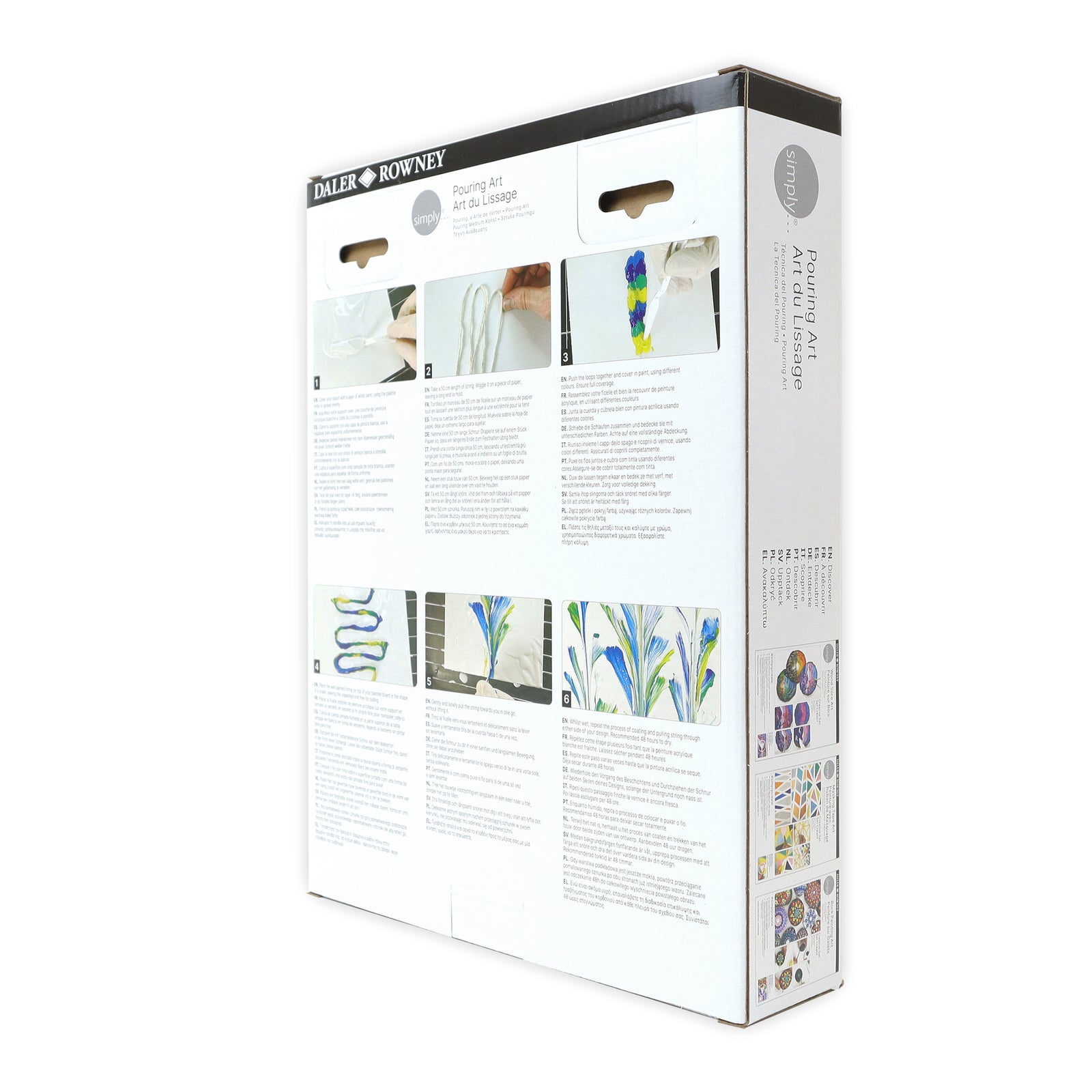 DALER ROWNEY D&R Simply kompletny zestaw do pouringu