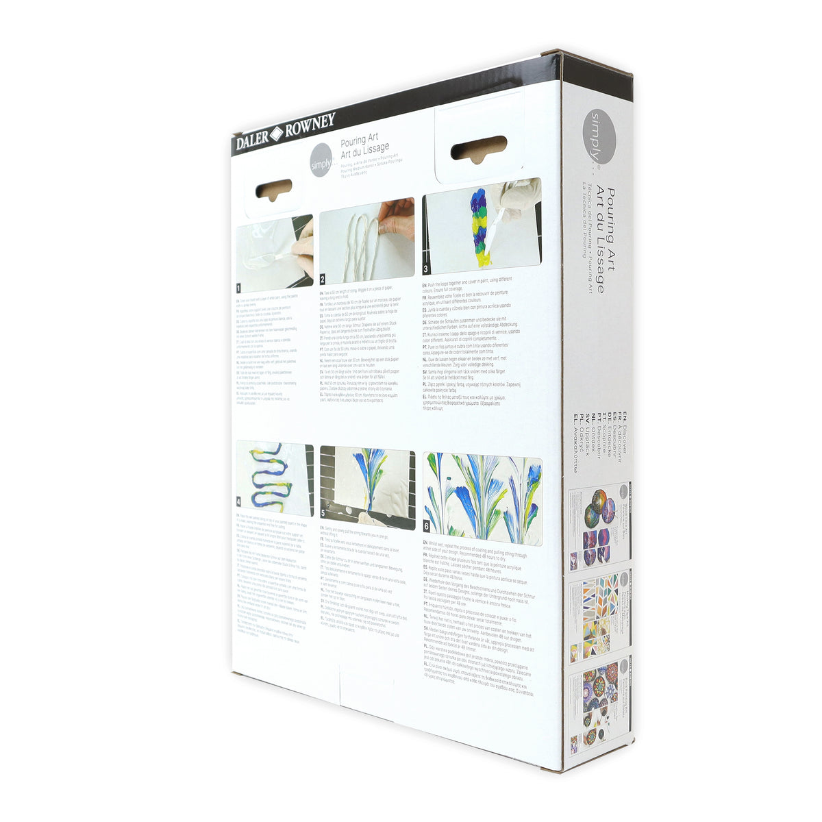 DALER ROWNEY D&R Simply kompletny zestaw do pouringu