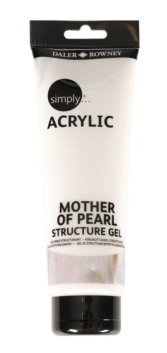 DALER ROWNEY Simply medium perłowe 250 ml