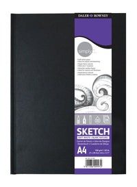 Szkicownik DALER ROWNEY Simply ekstra biały 100 g A4 54K oprawa twarda