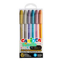 Długopisy żelowe Carioca Fiorella mix kolorów