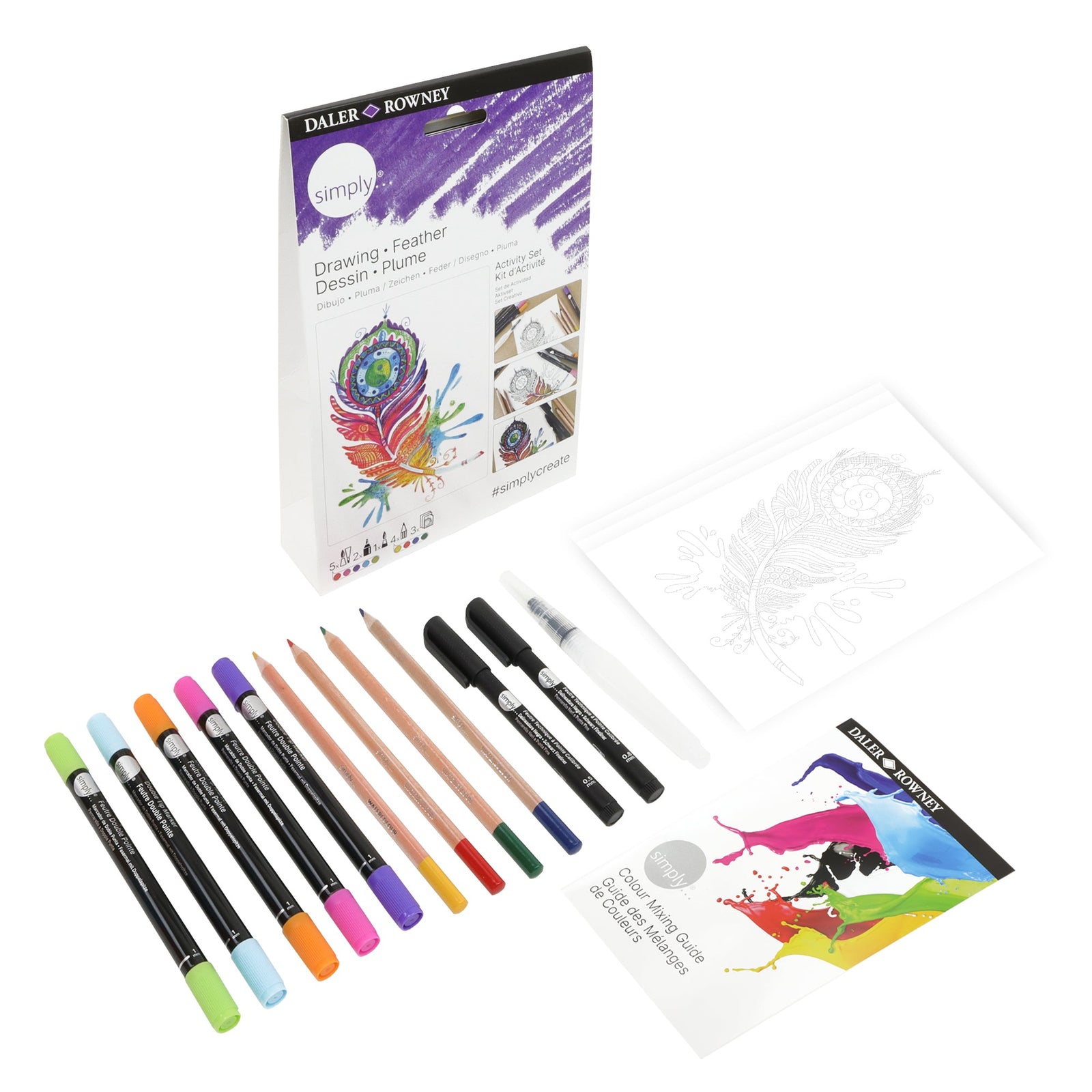 DALER ROWNEY D&R Simply zestaw startowy do rysunku