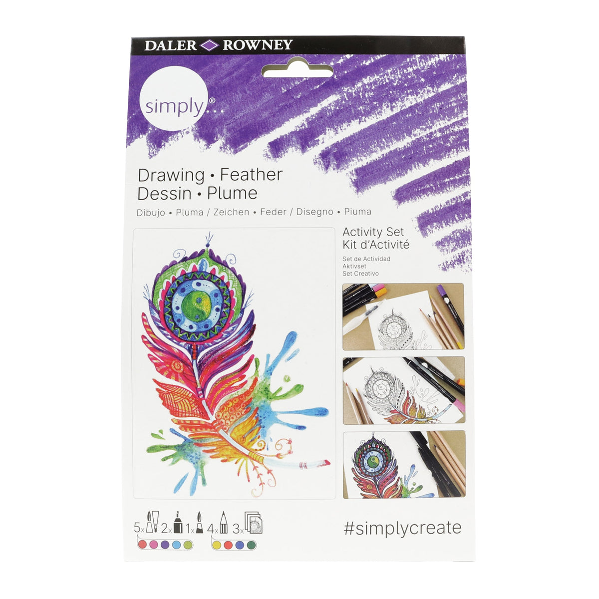DALER ROWNEY D&R Simply zestaw startowy do rysunku