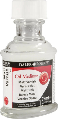 DALER ROWNEY D&R werniks końcowy matowy do farb olejnych 75 ml