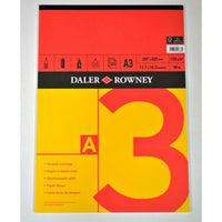 DALER ROWNEY Red & Yellow szkicownik A3 150 g 25 ark. klejony