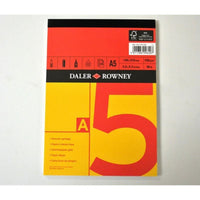 DALER ROWNEY Red & Yellow szkicownik A5 150 g/m² 25 arkuszy klejony