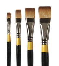 DALER ROWNEY System3 pędzel do akryli krótki płaski rozmiar 1/4