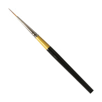 DALER ROWNEY System3 pędzel do akryli Liner rozmiar 10/0 z krótkim trzonkiem