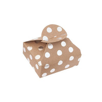 Pudełka prezentowe ze srebrnym wzorem 6x7,5x2,5 cm – 4 szt. – Bodky