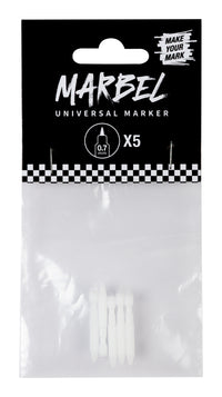 DARWI Marbel końcówki wymienne 0,7 mm – 5 szt.
