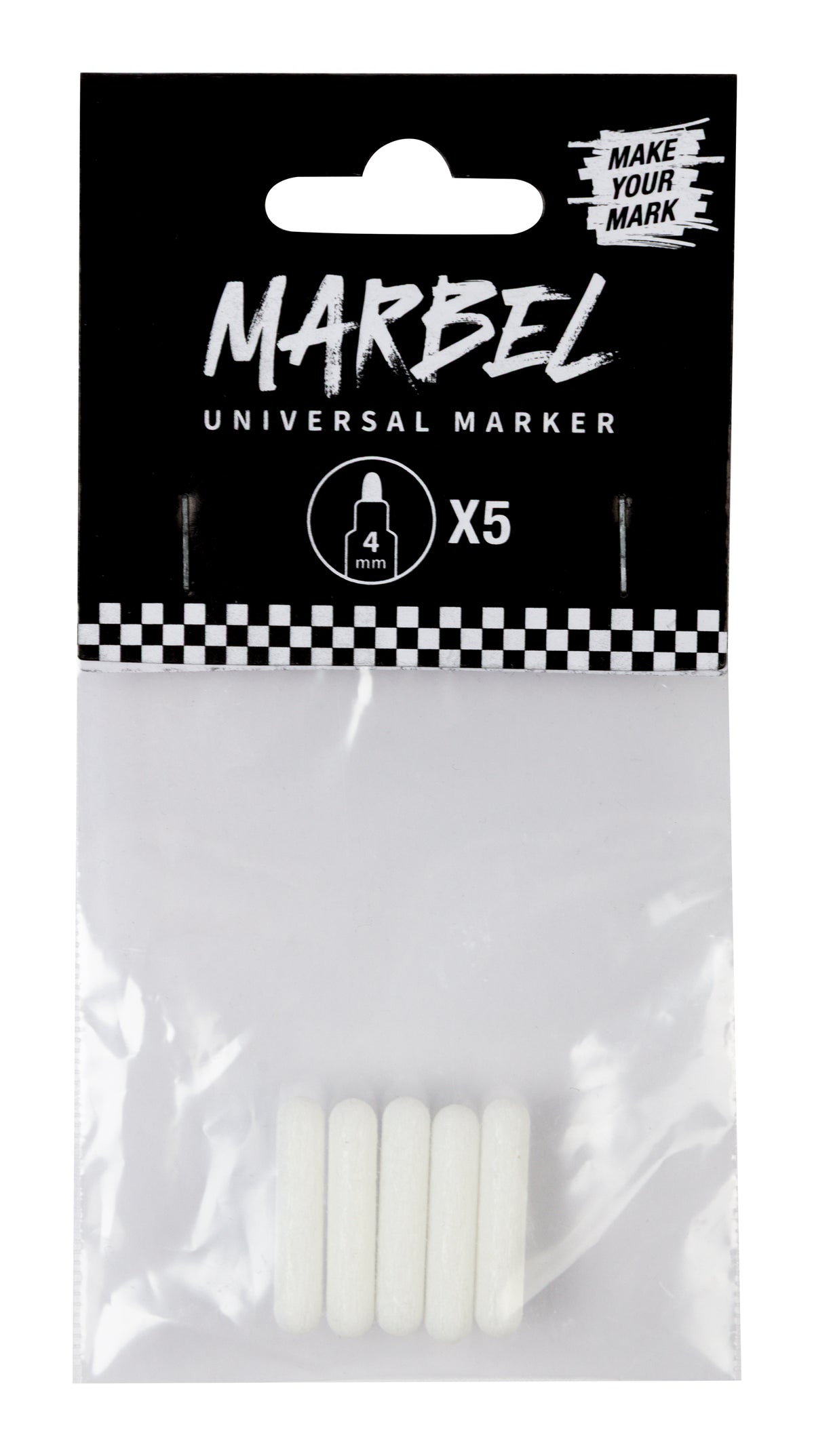 DARWI Marbel końcówki wymienne 4 mm – 5 szt.