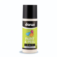 Farba witrażowa odklejana do szkła DARWI Paint & Peel 3w1 80 ml – przezroczysty