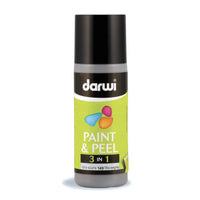 Farba witrażowa odklejana do szkła DARWI Paint & Peel 3w1 80 ml – szary