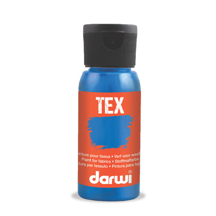 DARWI TEX farba do tkanin 50 ml – 215 jasnoniebieska