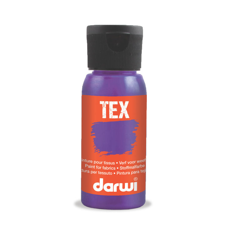 DARWI TEX farba do tkanin 50 ml – 931 liliowa