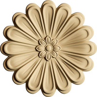 Dekor z masy drzewnej Ornament 12 x 12 x 1 cm | Artmie