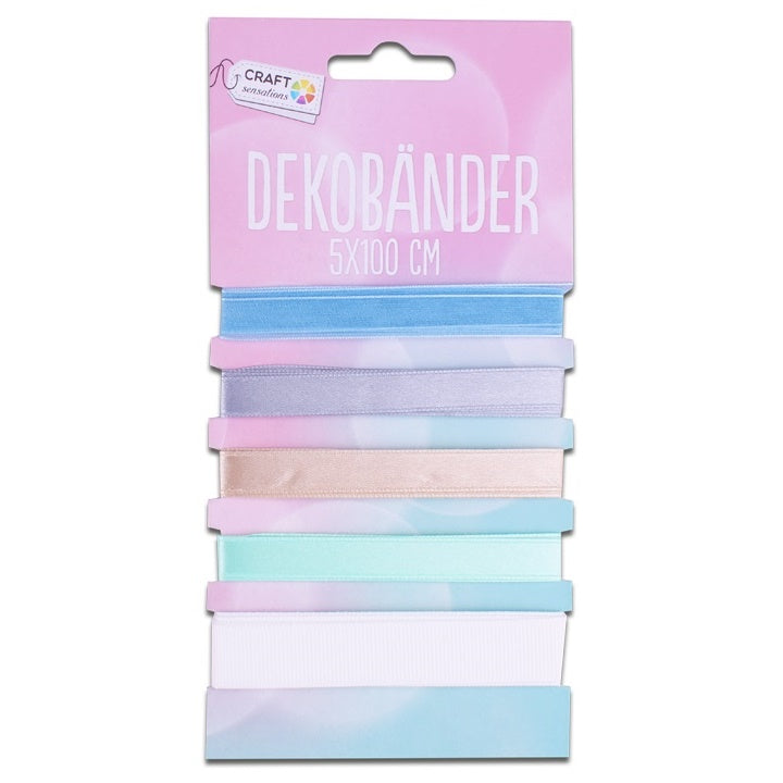 Wstążka dekoracyjna Craft Sensations 100 cm - 5szt – balenie 1