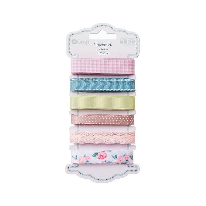 Wstążka dekoracyjna DP Craft - 6 x 2 m | różne motywy | Artmie