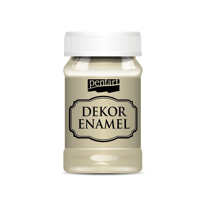 Emalia dekoracyjna Pentart 100 ml – beżowa