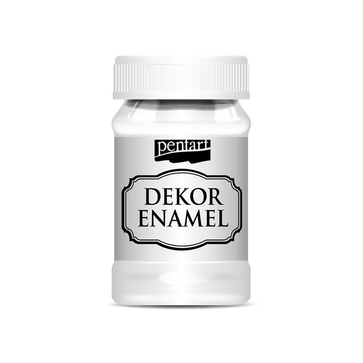 Emalia dekoracyjna Pentart 100 ml – biel
