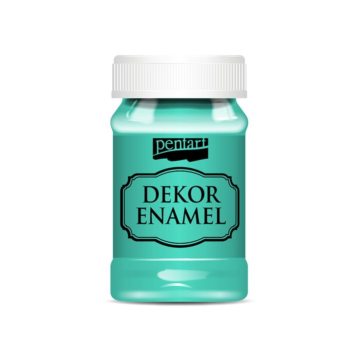 Emalia dekoracyjna Pentart 100 ml – miętowy