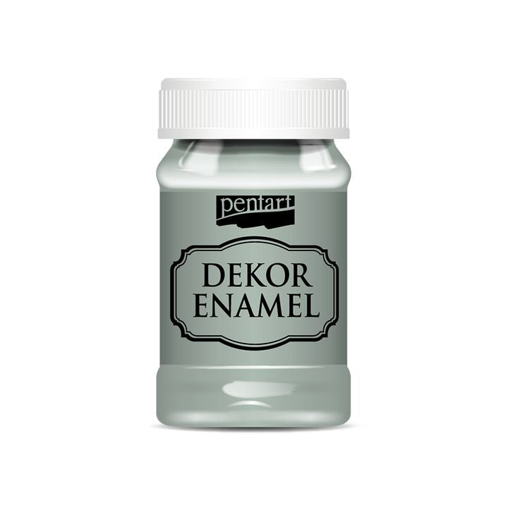 Emalia dekoracyjna Pentart 100 ml – oliwkowo-zielona