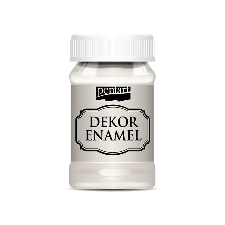 Emalia dekoracyjna Pentart 100 ml – biel kremowa