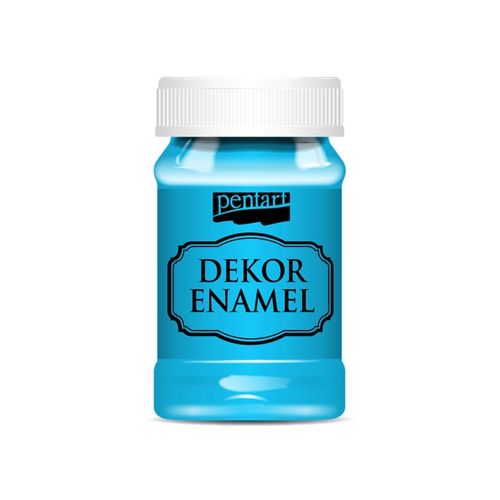 Emalia dekoracyjna Pentart 100 ml – jasnoniebieska