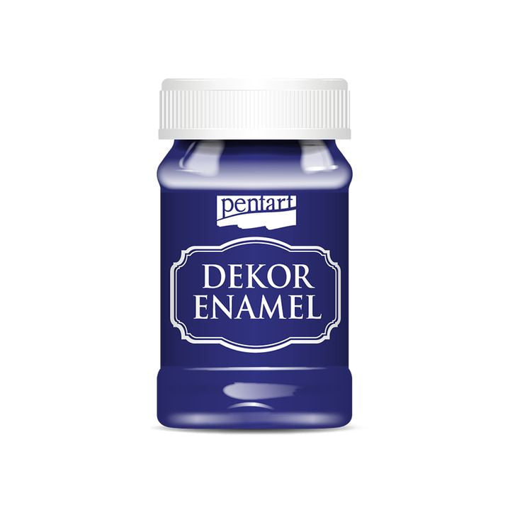 Emalia dekoracyjna Pentart 100 ml – ciemnoniebieska