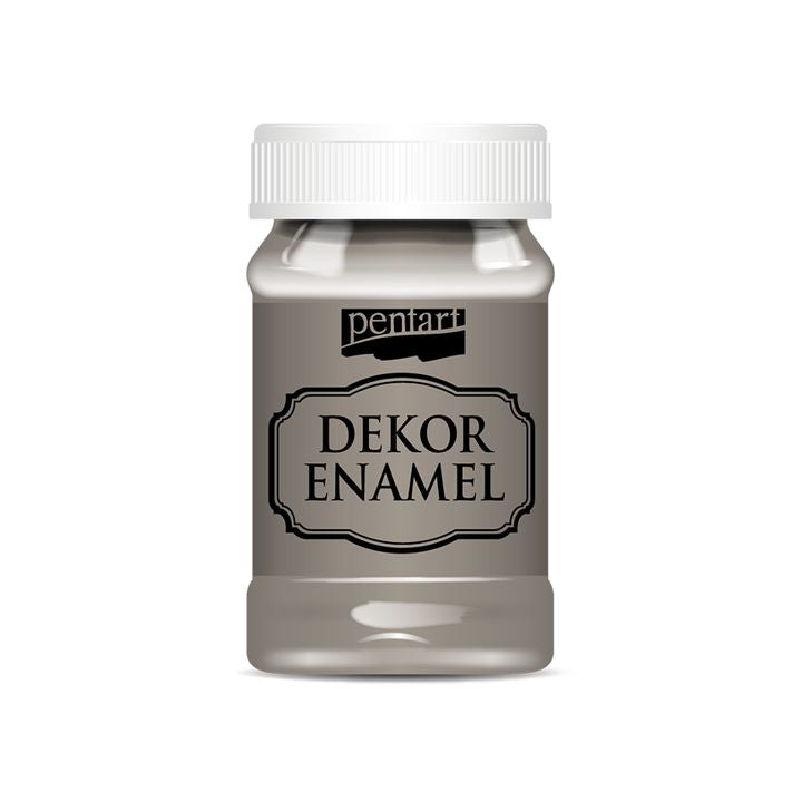 Emalia dekoracyjna Pentart 100 ml – Vintage brązowa