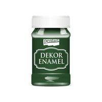 Emalia dekoracyjna Pentart 100 ml – zielona