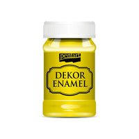 Emalia dekoracyjna Pentart 100 ml – żółta