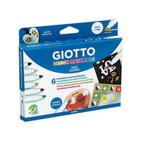 Dekoracyjne flamastry GITTO Decor materials / zestaw 6 szt | Artmie