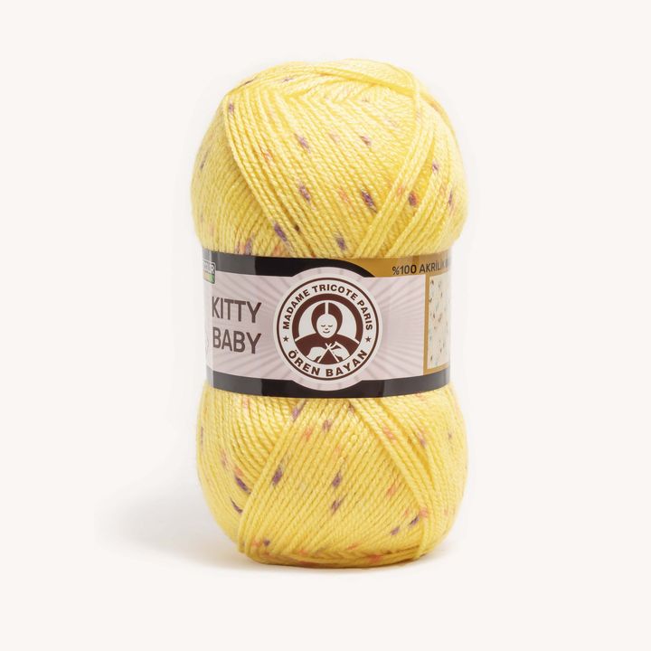 Włóczka dziecięca Madame Tricote Paris Kitty Baby 100 g | różne kolory | Artmie