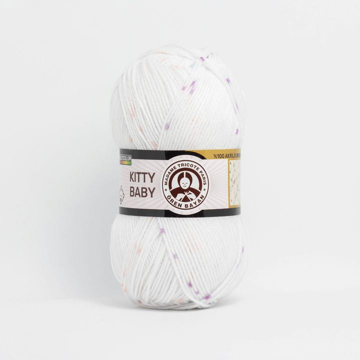 Włóczka dziecięca Madame Tricote Paris Kitty Baby 100 g | różne kolory | Artmie