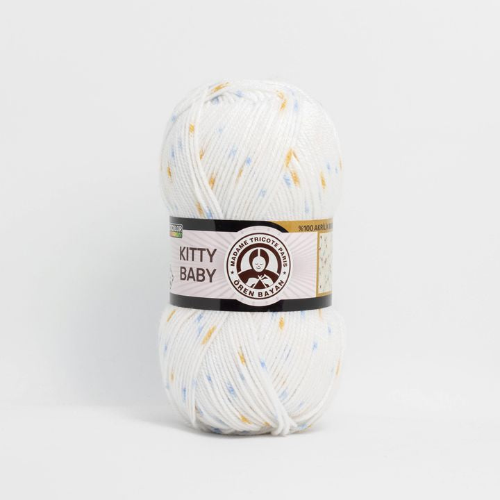 Włóczka dziecięca Madame Tricote Paris Kitty Baby 100 g | różne kolory | Artmie