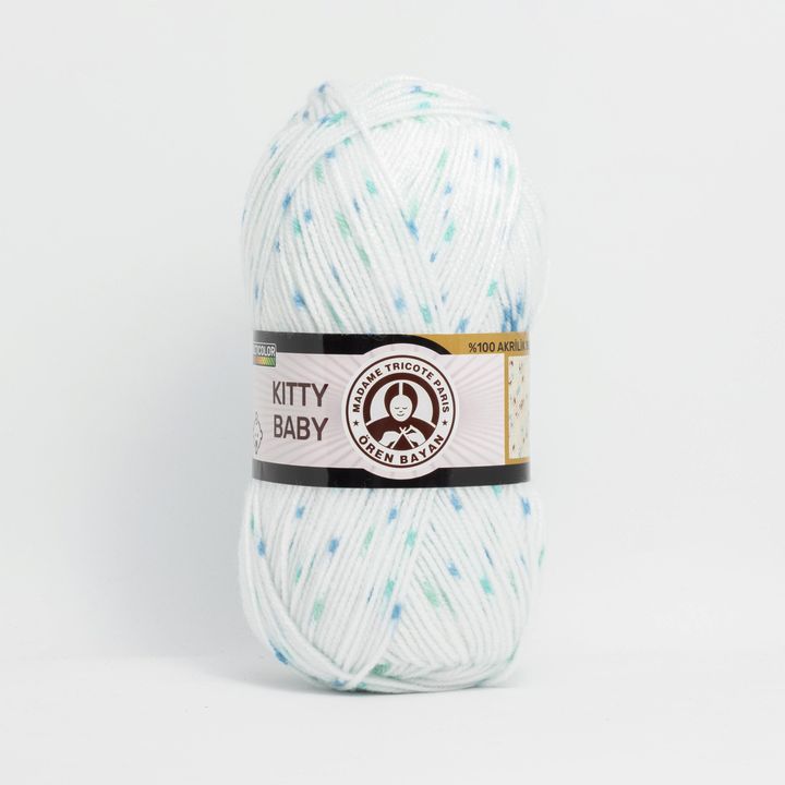 Włóczka dziecięca Madame Tricote Paris Kitty Baby 100 g | różne kolory | Artmie