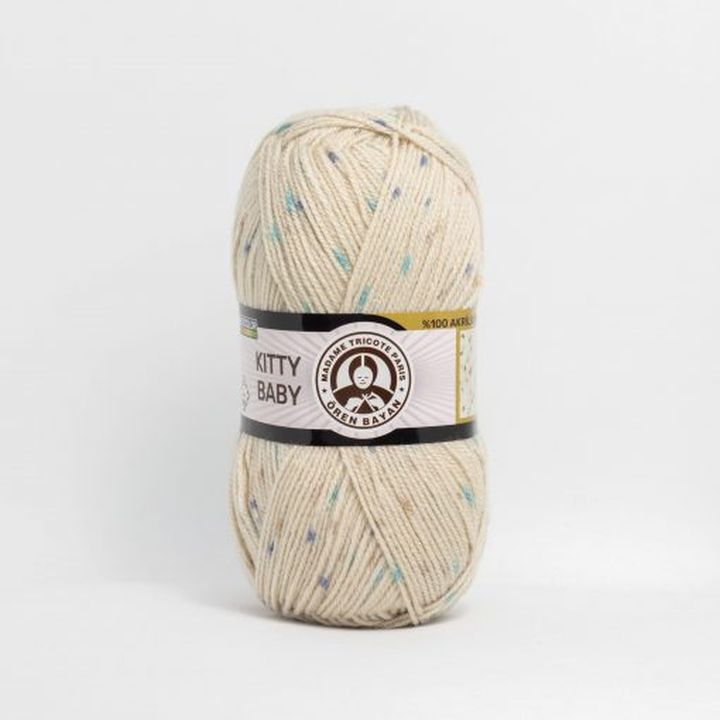 Włóczka dziecięca Madame Tricote Paris Kitty Baby 100 g | różne kolory | Artmie