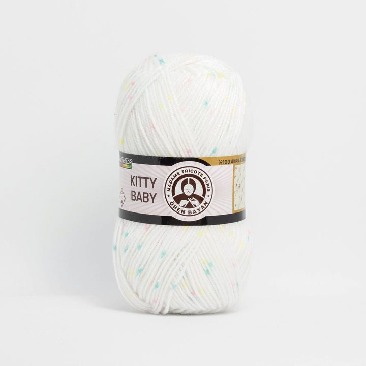 Włóczka dziecięca Madame Tricote Paris Kitty Baby 100 g | różne kolory | Artmie