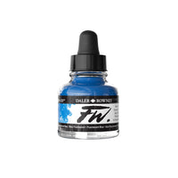 Farba akrylowa Daler-Rowney FW Artist Acrylic Ink – Fluorescent Blue