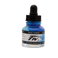 Farba akrylowa Daler-Rowney FW Artist Acrylic Ink – Process Cyan