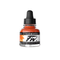 Farba akrylowa Daler-Rowney FW Artist Acrylic Ink – Fluorescent Orange