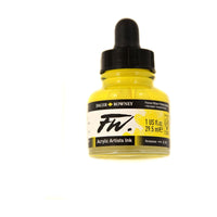 Farba akrylowa Daler-Rowney FW Artist Acrylic Ink – Process Yellow