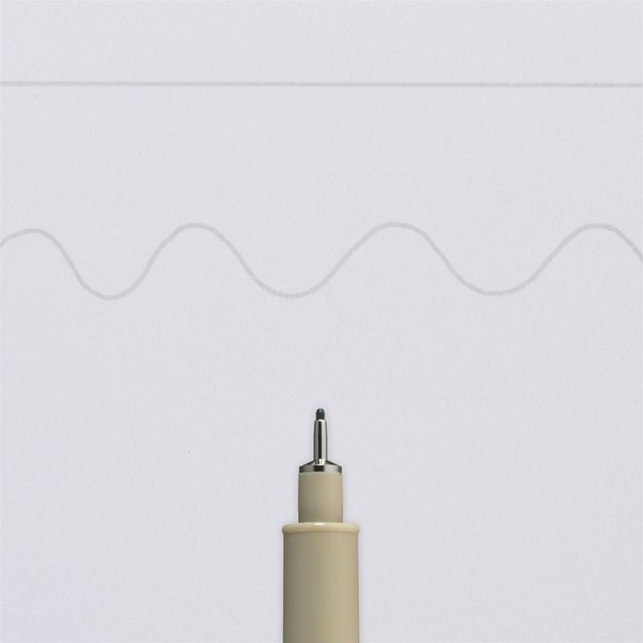 Długopis techniczny SAKURA Pigma Micron jasnoszary | Artmie