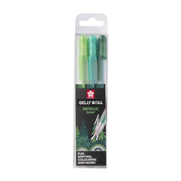 Długopisy żelowe Sakura Gelly Roll METALLIC - 3 szt | Artmie