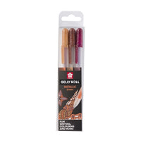 Długopisy żelowe Sakura Gelly Roll METALLIC - 3 szt | Artmie