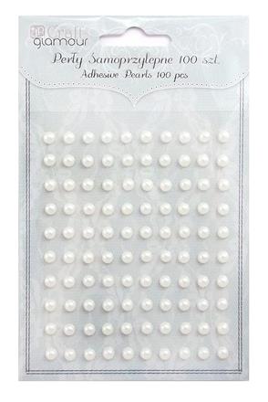 Perełki dekoracyjne 5 mm 100 szt. | różne kolory — Ivory