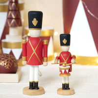 Drewniana figurka do dekorowania - Dziadek do orzechów 18 cm | Artmie
