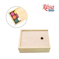 Drewniane etui na farby gwaszowe ROSA Studio | Artmie
