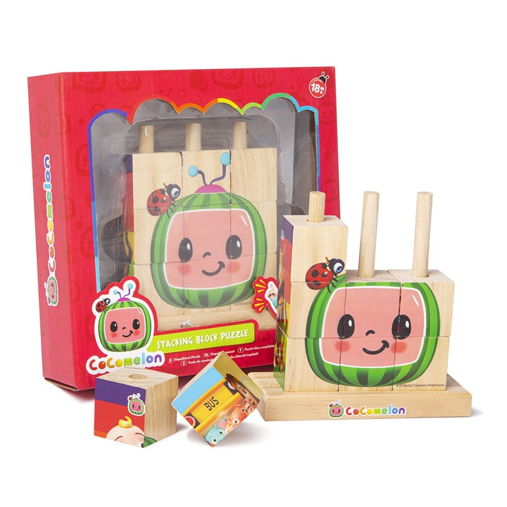 Drewniane puzzle COCOMELON | Artmie